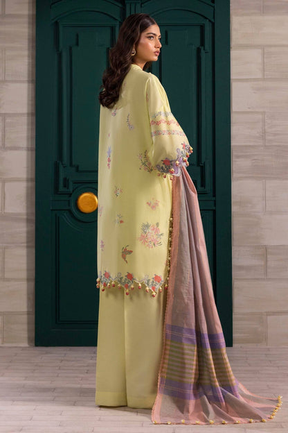 Sana Safinaz | Muzlin Spring 25 | M251-001B-3DG by Maria Faisal - Registered Vendor of : Sana Safinaz - type : Ladies Clothes - 100% original wedding dresses