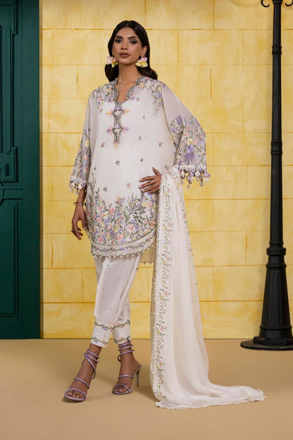 Sana Safinaz | Muzlin Spring 25 | M251-003A-3CJ by Maria Faisal - Registered Vendor of : Sana Safinaz - type : Ladies Clothes - 100% original wedding dresses