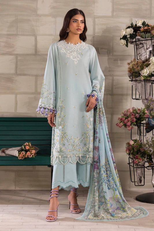 Sana Safinaz | Muzlin Spring 25 | M251-005A-3CL by Maria Faisal - Registered Vendor of : Sana Safinaz - type : Ladies Clothes - 100% original wedding dresses