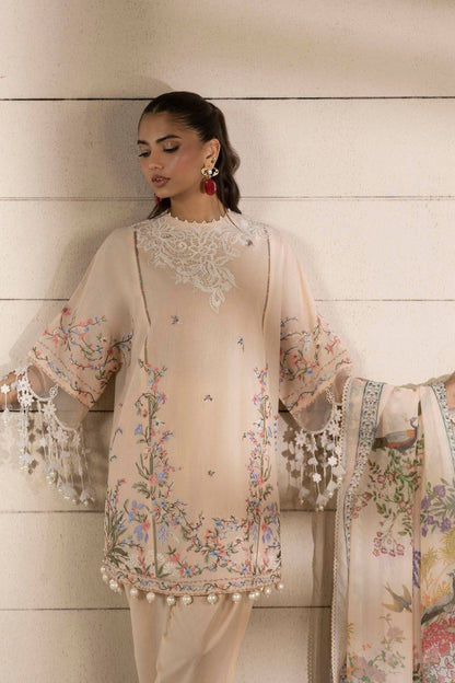 Sana Safinaz | Muzlin Spring 25 | M251-005B-3CL by Maria Faisal - Registered Vendor of : Sana Safinaz - type : Ladies Clothes - 100% original wedding dresses