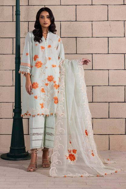 Sana Safinaz | Muzlin Spring 25 | M251-010A-3CS by Maria Faisal - Registered Vendor of : Sana Safinaz - type : Ladies Clothes - 100% original wedding dresses