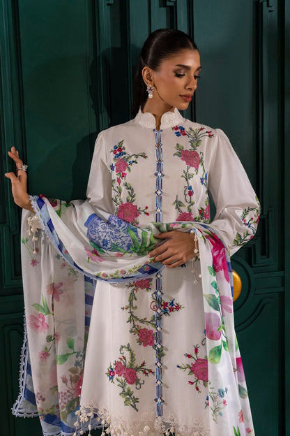 Sana Safinaz | Muzlin Spring 25 | M251-013A-3CL by Maria Faisal - Registered Vendor of : Sana Safinaz - type : Ladies Clothes - 100% original wedding dresses