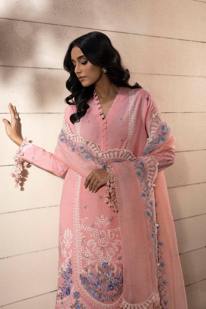 Sana Safinaz | Muzlin Spring 25 | M251-014B-3CT by Maria Faisal - Registered Vendor of : Sana Safinaz - type : Ladies Clothes - 100% original wedding dresses