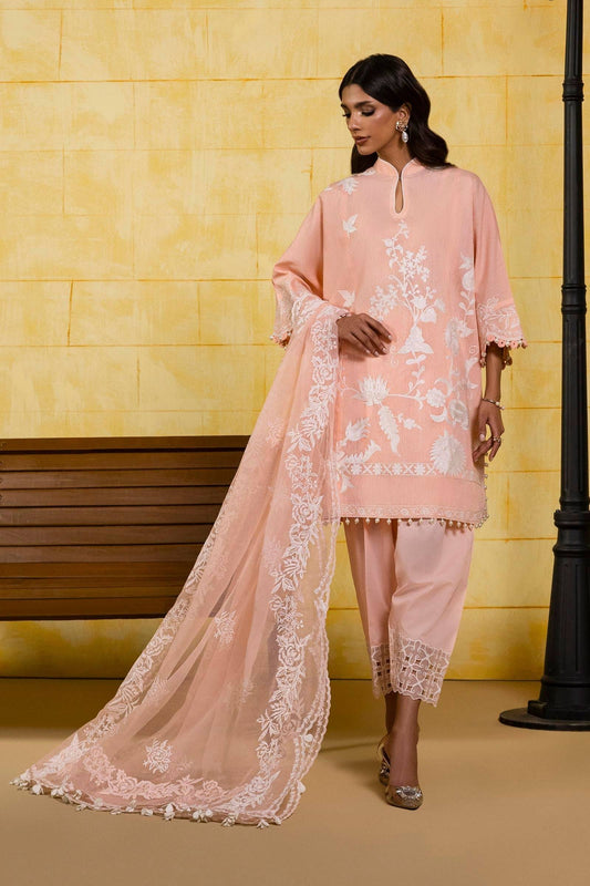 Sana Safinaz | Muzlin Spring 25 | M251-015A-3CT by Maria Faisal - Registered Vendor of : Sana Safinaz - type : Ladies Clothes - 100% original wedding dresses