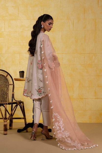 Sana Safinaz | Muzlin Spring 25 | M251-016A-3CT by Maria Faisal - Registered Vendor of : Sana Safinaz - type : Ladies Clothes - 100% original wedding dresses