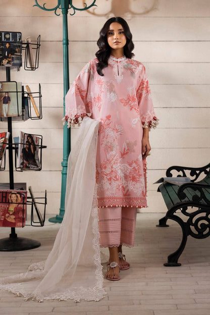 Sana Safinaz | Muzlin Spring 25 | M251-020A-3CS by Maria Faisal - Registered Vendor of : Sana Safinaz - type : Ladies Clothes - 100% original wedding dresses