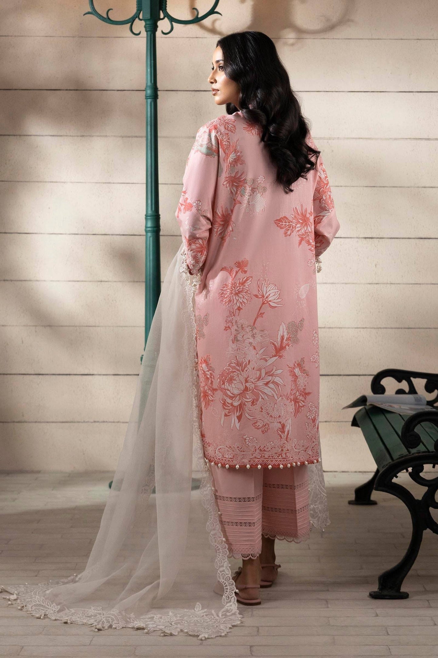 Sana Safinaz | Muzlin Spring 25 | M251-020A-3CS by Maria Faisal - Registered Vendor of : Sana Safinaz - type : Ladies Clothes - 100% original wedding dresses