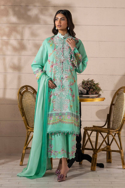 Sana Safinaz | Muzlin Spring 25 | M251-023B-3CI by Maria Faisal - Registered Vendor of : Sana Safinaz - type : Ladies Clothes - 100% original wedding dresses