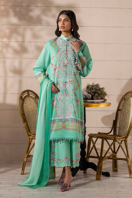 Sana Safinaz | Muzlin Spring 25 | M251-023B-3CI by Maria Faisal - Registered Vendor of : Sana Safinaz - type : Ladies Clothes - 100% original wedding dresses