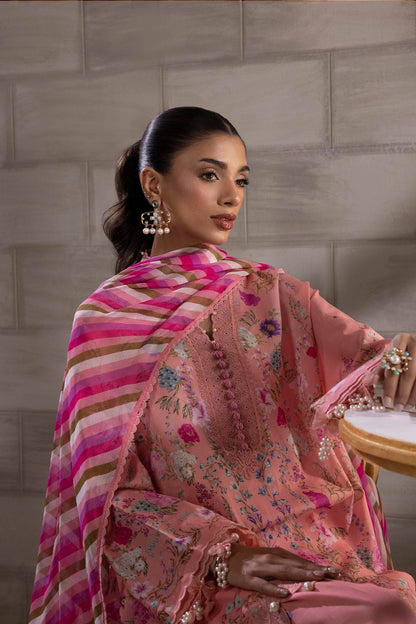 Sana Safinaz | Muzlin Spring 25 | M251-024B-3CI by Maria Faisal - Registered Vendor of : Sana Safinaz - type : Ladies Clothes - 100% original wedding dresses