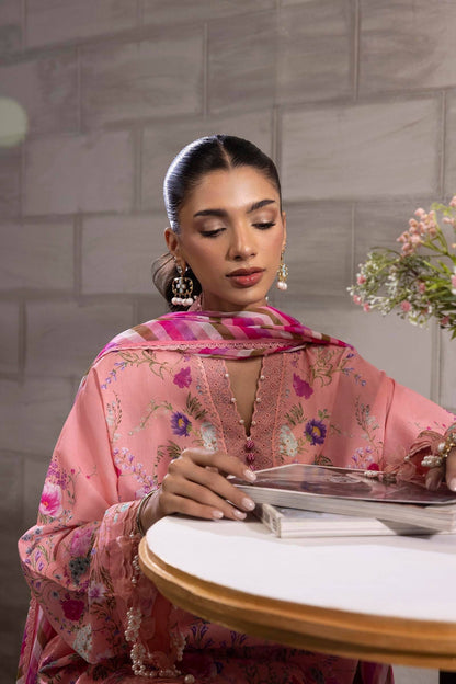 Sana Safinaz | Muzlin Spring 25 | M251-024B-3CI by Maria Faisal - Registered Vendor of : Sana Safinaz - type : Ladies Clothes - 100% original wedding dresses