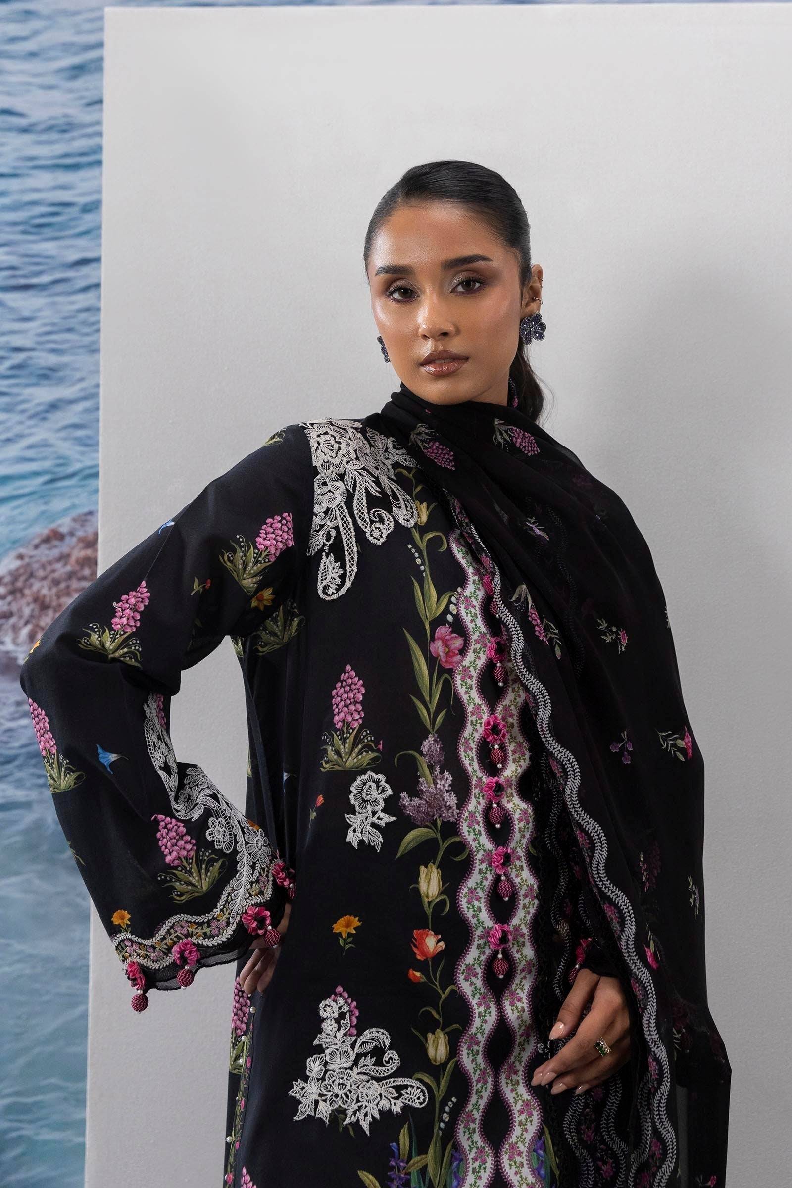 Sana Safinaz | Muzlin Summer 25 | 001A by Maria Faisal - Registered Vendor of : Sana Safinaz - type : Ladies Clothes - 100% original wedding dresses