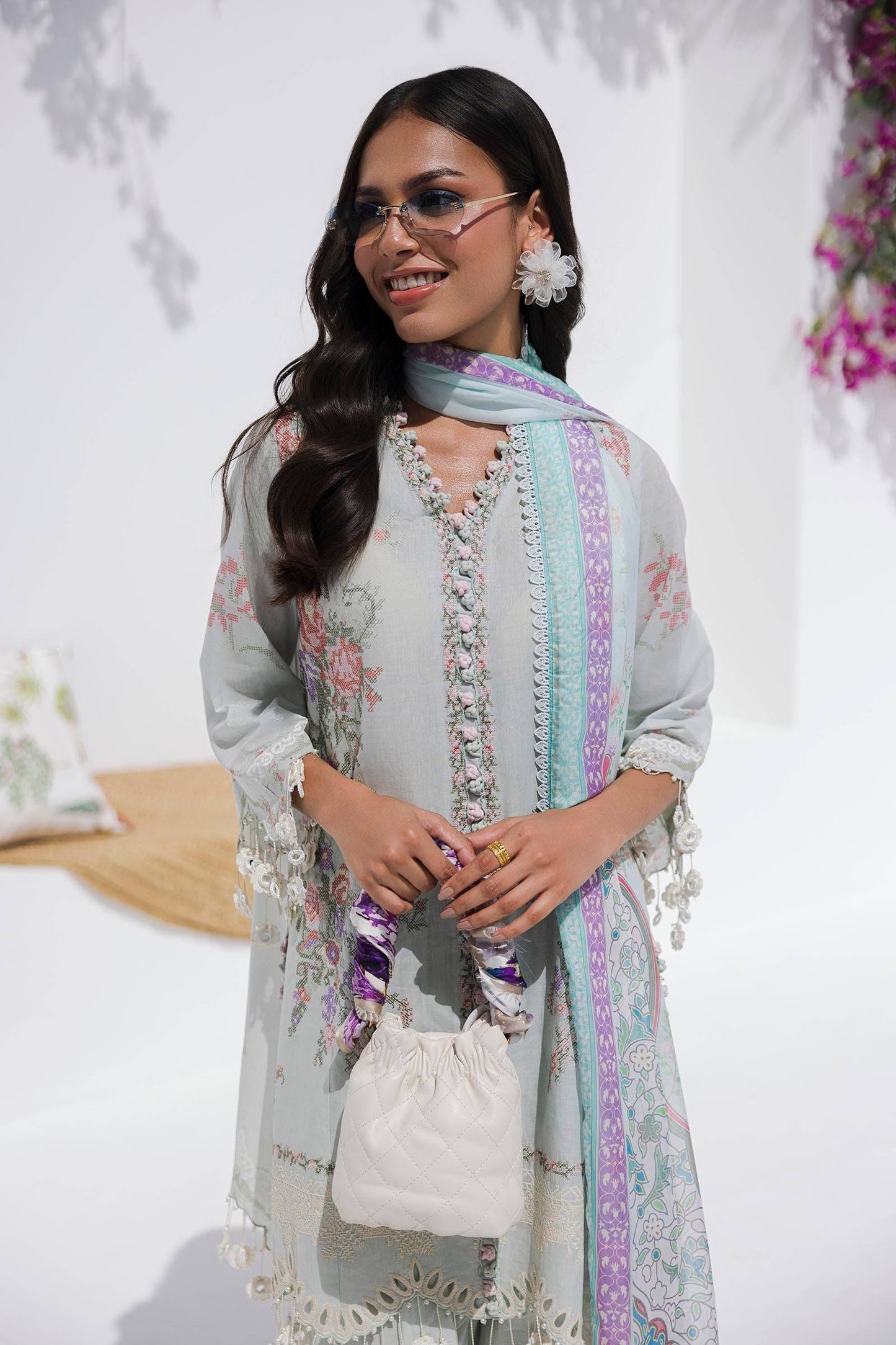 Sana Safinaz | Muzlin Summer 25 | 009B by Maria Faisal - Registered Vendor of : Sana Safinaz - type : Ladies Clothes - 100% original wedding dresses