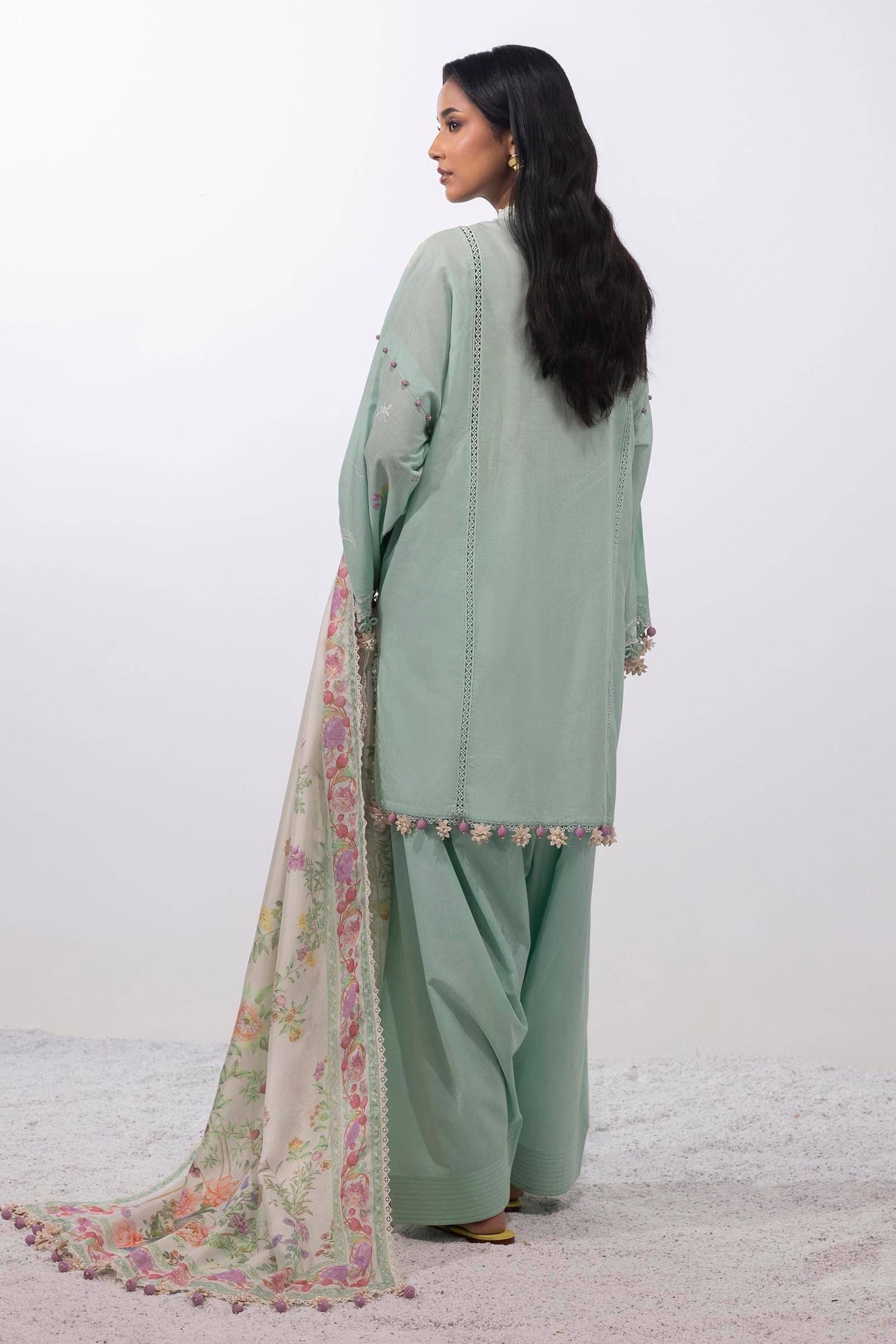 Sana Safinaz | Muzlin Summer 25 | 010A by Maria Faisal - Registered Vendor of : Sana Safinaz - type : Ladies Clothes - 100% original wedding dresses