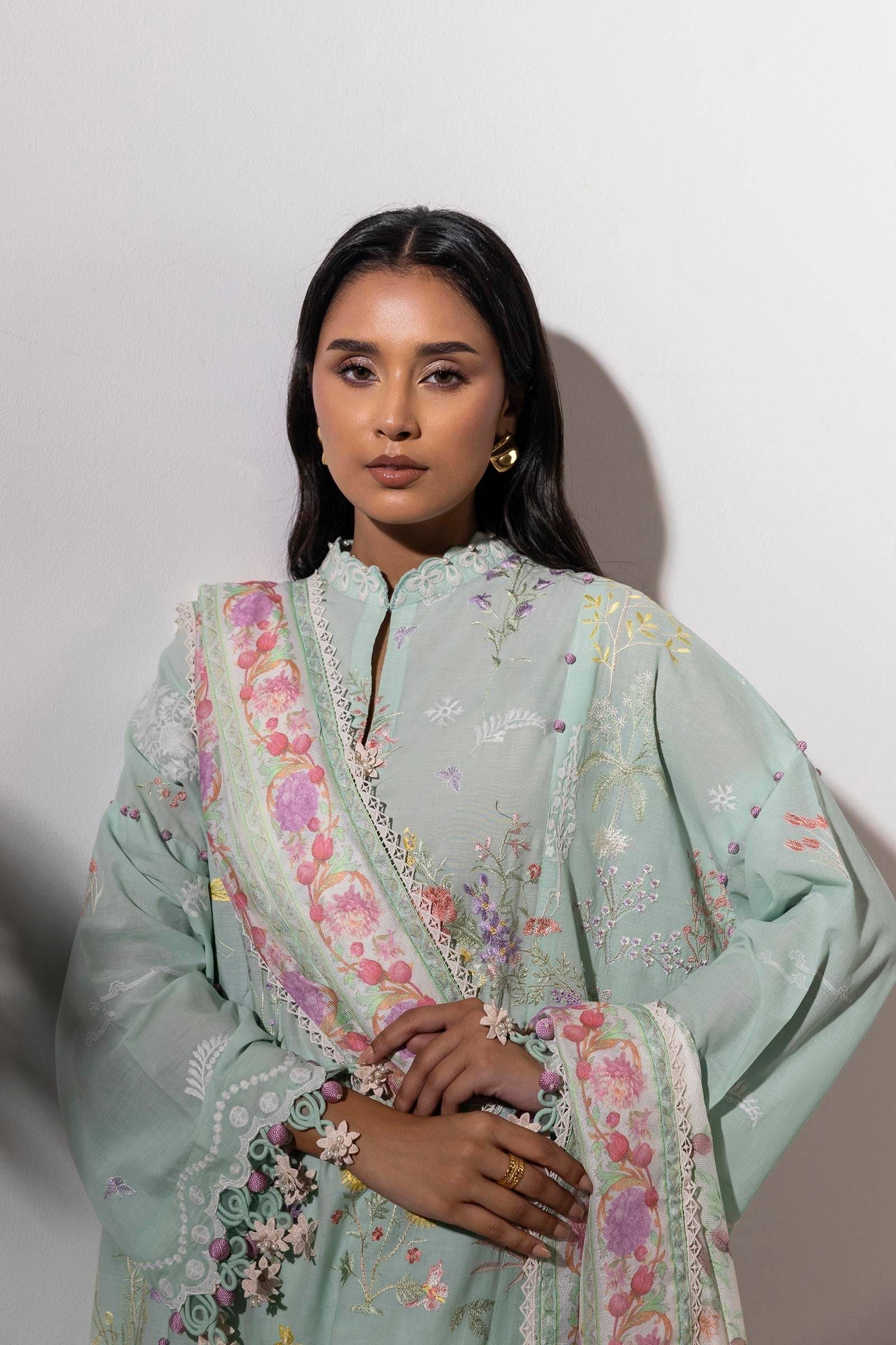 Sana Safinaz | Muzlin Summer 25 | 010A by Maria Faisal - Registered Vendor of : Sana Safinaz - type : Ladies Clothes - 100% original wedding dresses