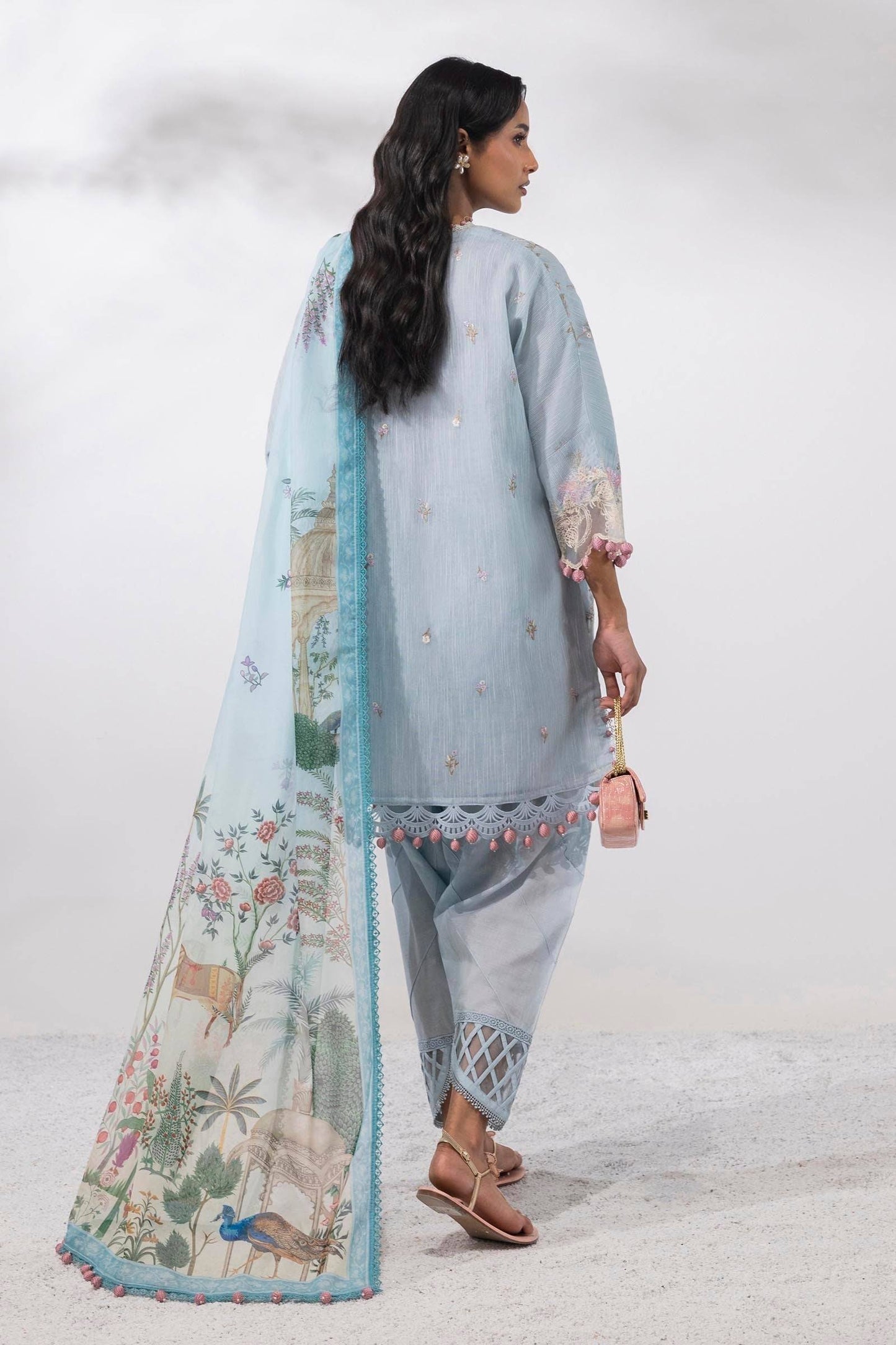 Sana Safinaz | Muzlin Summer 25 | 013A by Maria Faisal - Registered Vendor of : Sana Safinaz - type : Ladies Clothes - 100% original wedding dresses
