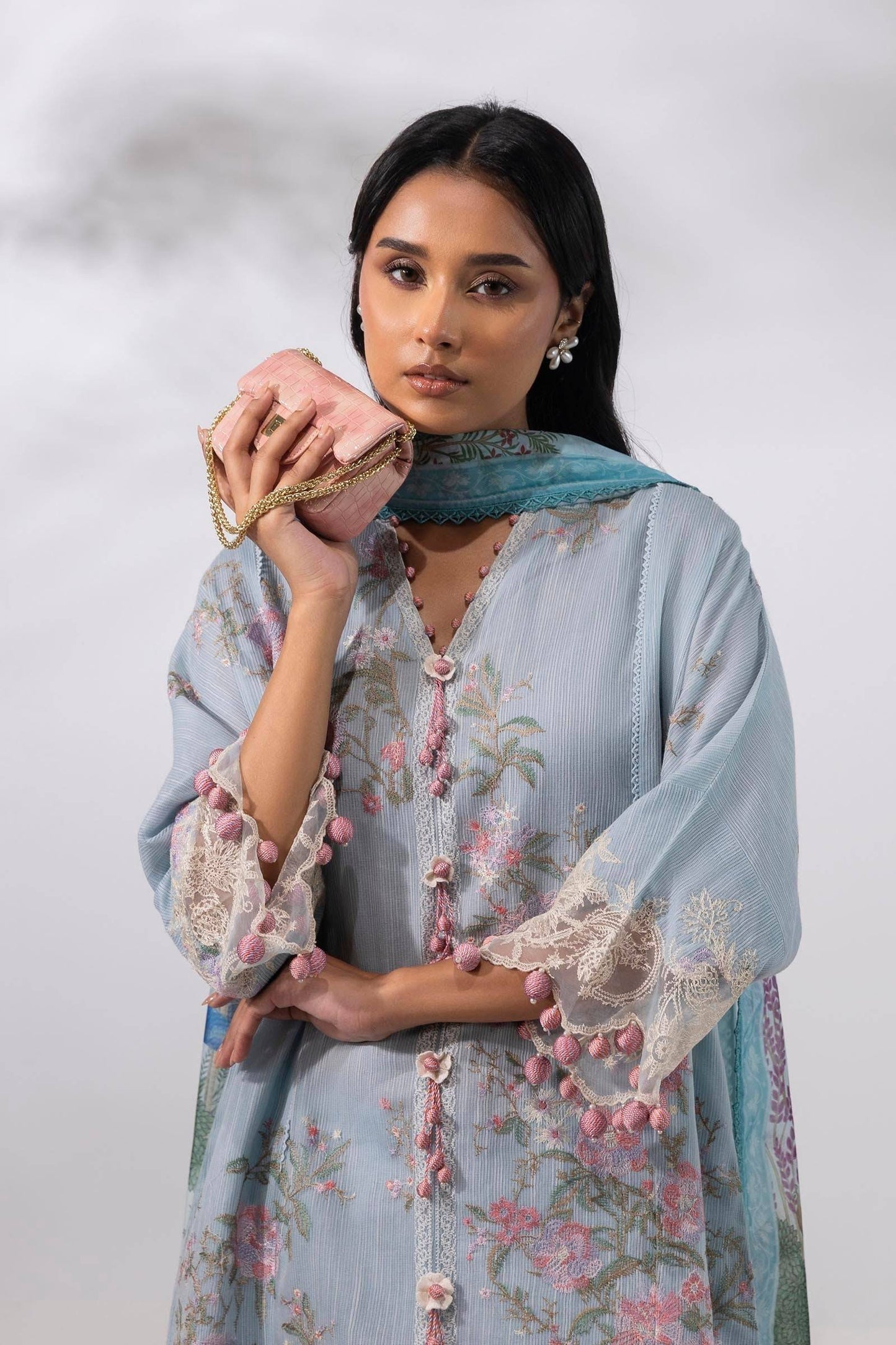 Sana Safinaz | Muzlin Summer 25 | 013A by Maria Faisal - Registered Vendor of : Sana Safinaz - type : Ladies Clothes - 100% original wedding dresses