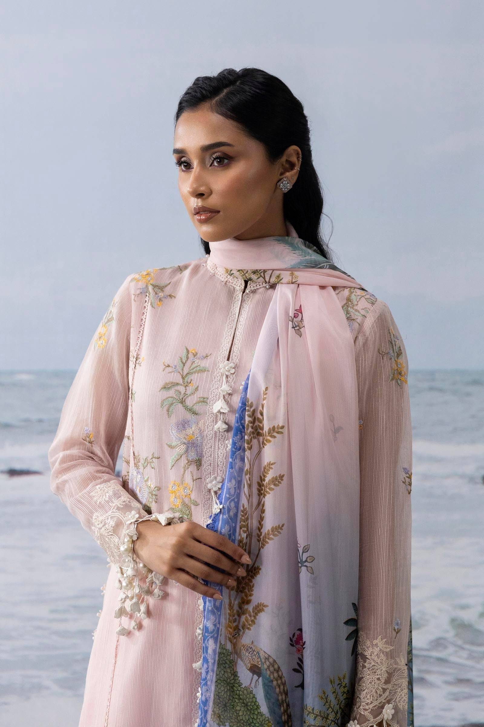 Sana Safinaz | Muzlin Summer 25 | 013B by Maria Faisal - Registered Vendor of : Sana Safinaz - type : Ladies Clothes - 100% original wedding dresses