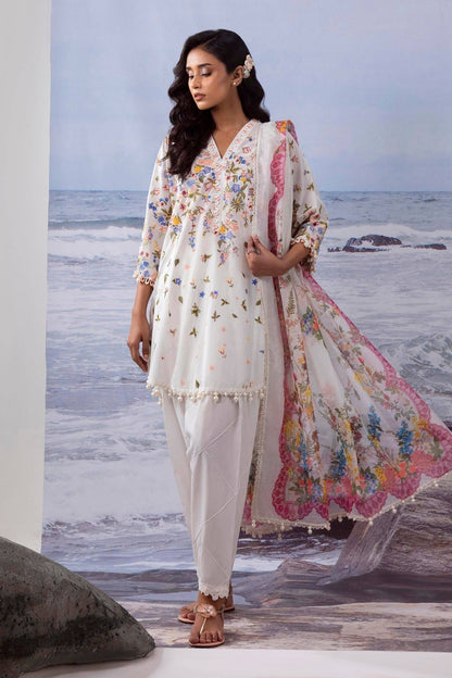 Sana Safinaz | Muzlin Summer 25 | 015A by Maria Faisal - Registered Vendor of : Sana Safinaz - type : Ladies Clothes - 100% original wedding dresses