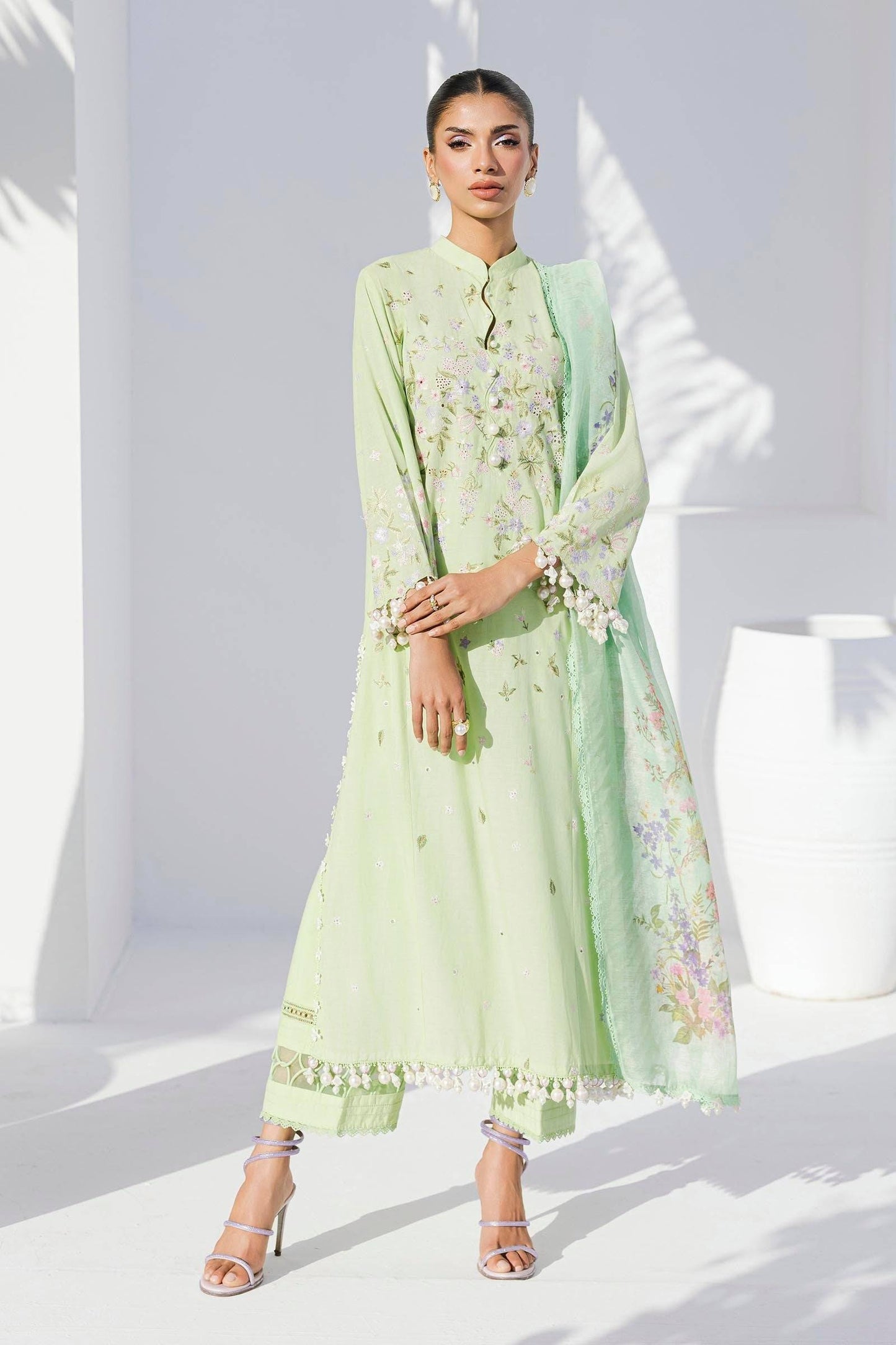 Sana Safinaz | Muzlin Summer 25 | 015B by Maria Faisal - Registered Vendor of : Sana Safinaz - type : Ladies Clothes - 100% original wedding dresses