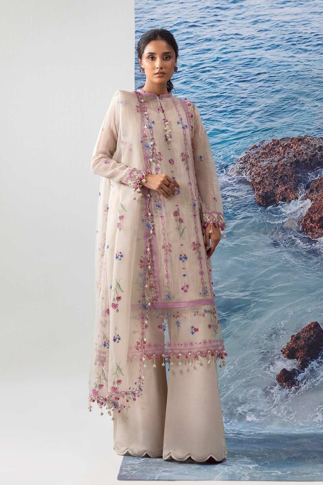 Sana Safinaz | Muzlin Summer 25 | 016A - Ladies Clothes 