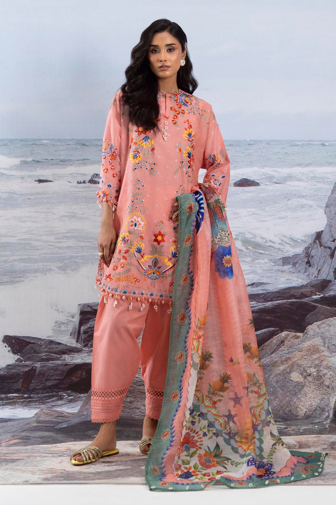 Sana Safinaz | Muzlin Summer 25 | 018B - Ladies Clothes 