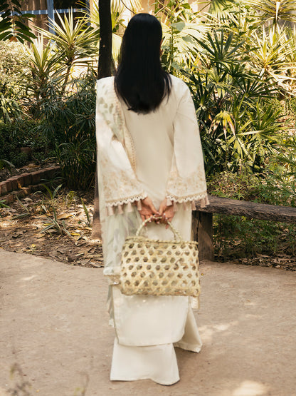 Izel | Dastak Luxury Lawn | MAAHAY - Ladies Clothes 