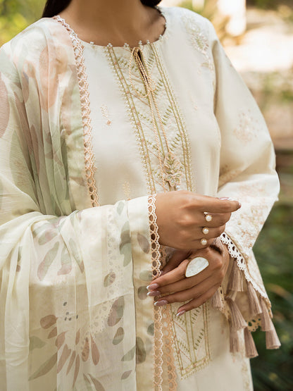 Izel | Dastak Luxury Lawn | MAAHAY - Ladies Clothes 