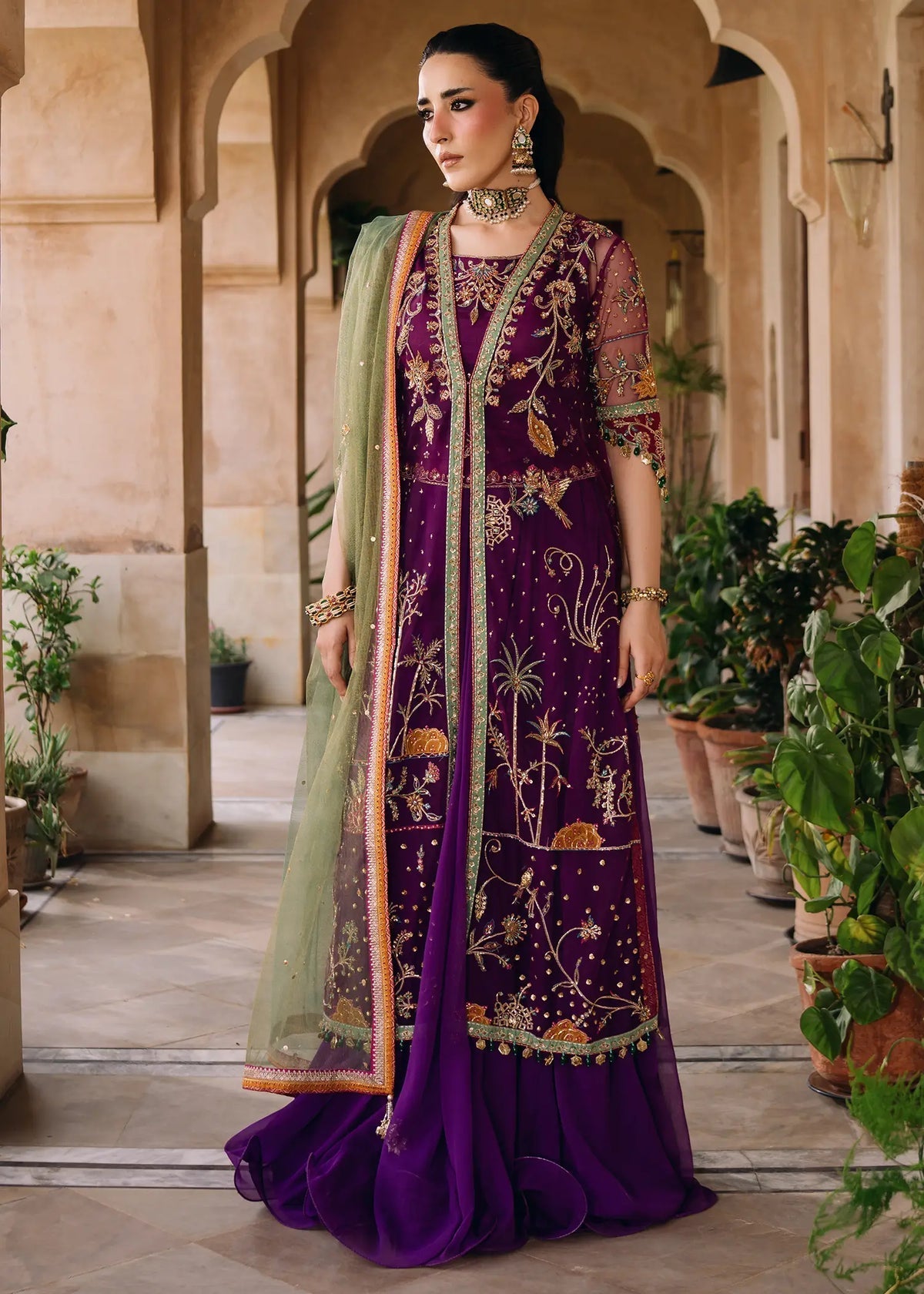 Jeem | Amaltaas Wedding Formals 26 | ZAREEN JACKET - Wedding Dress - available at Maria Faisal in UK and USA.