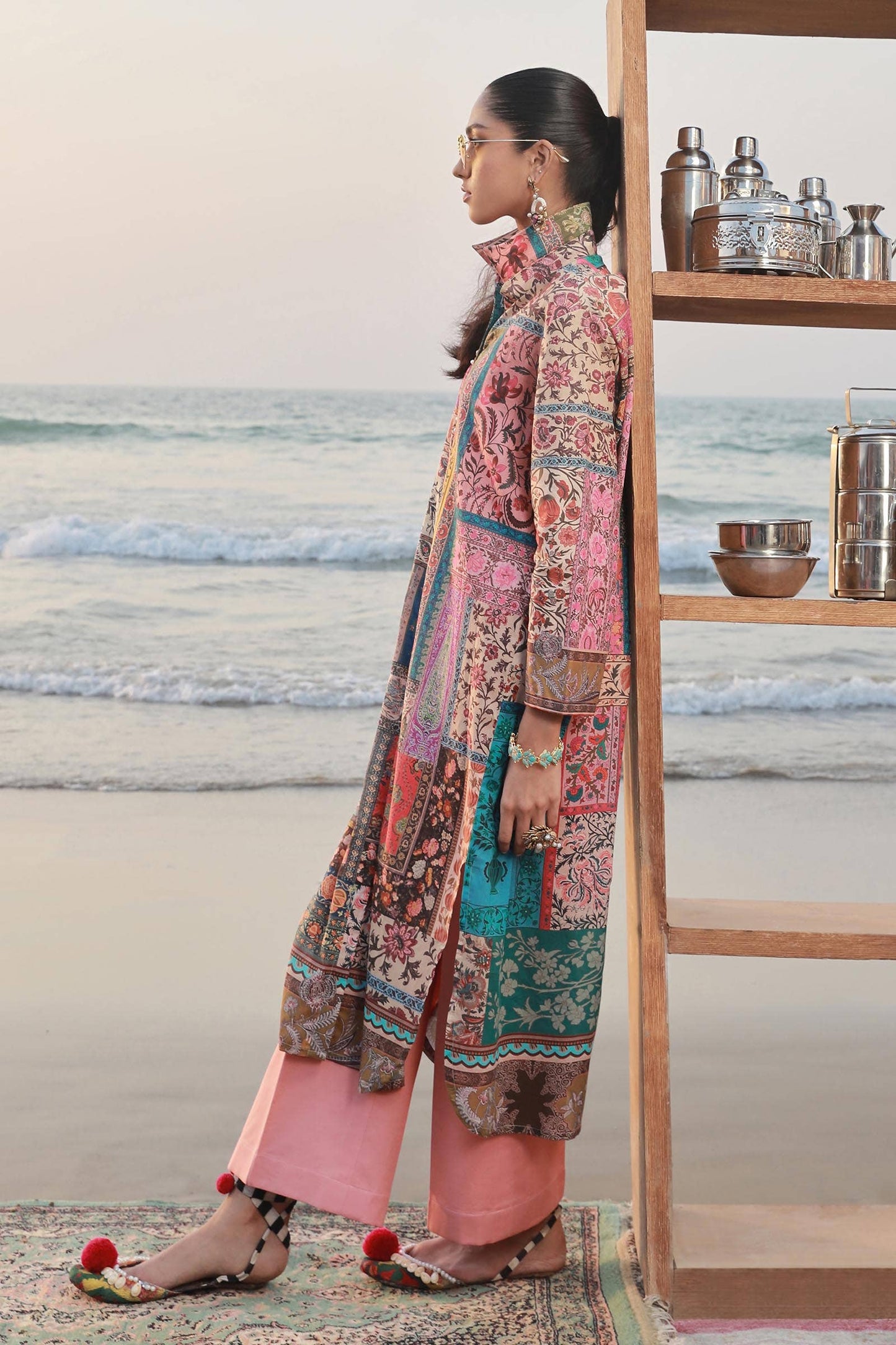 Sana Safinaz | Mahay Spring 24 | H241-014A-2C - Ladies Clothes - Maria Faisal