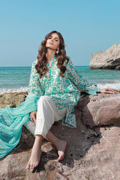 Sana Safinaz | Mahay Spring 24 | H241-002A-2BI - Ladies Clothes - Maria Faisal
