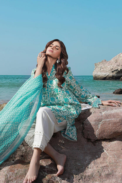 Sana Safinaz | Mahay Spring 24 | H241-002A-2BI - Ladies Clothes - Maria Faisal