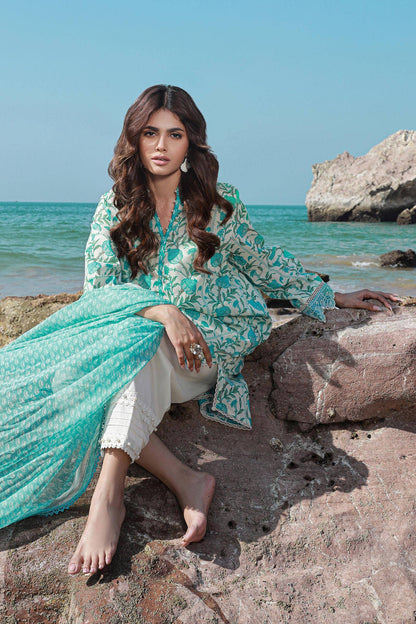 Sana Safinaz | Mahay Spring 24 | H241-002A-2BI - Ladies Clothes - Maria Faisal