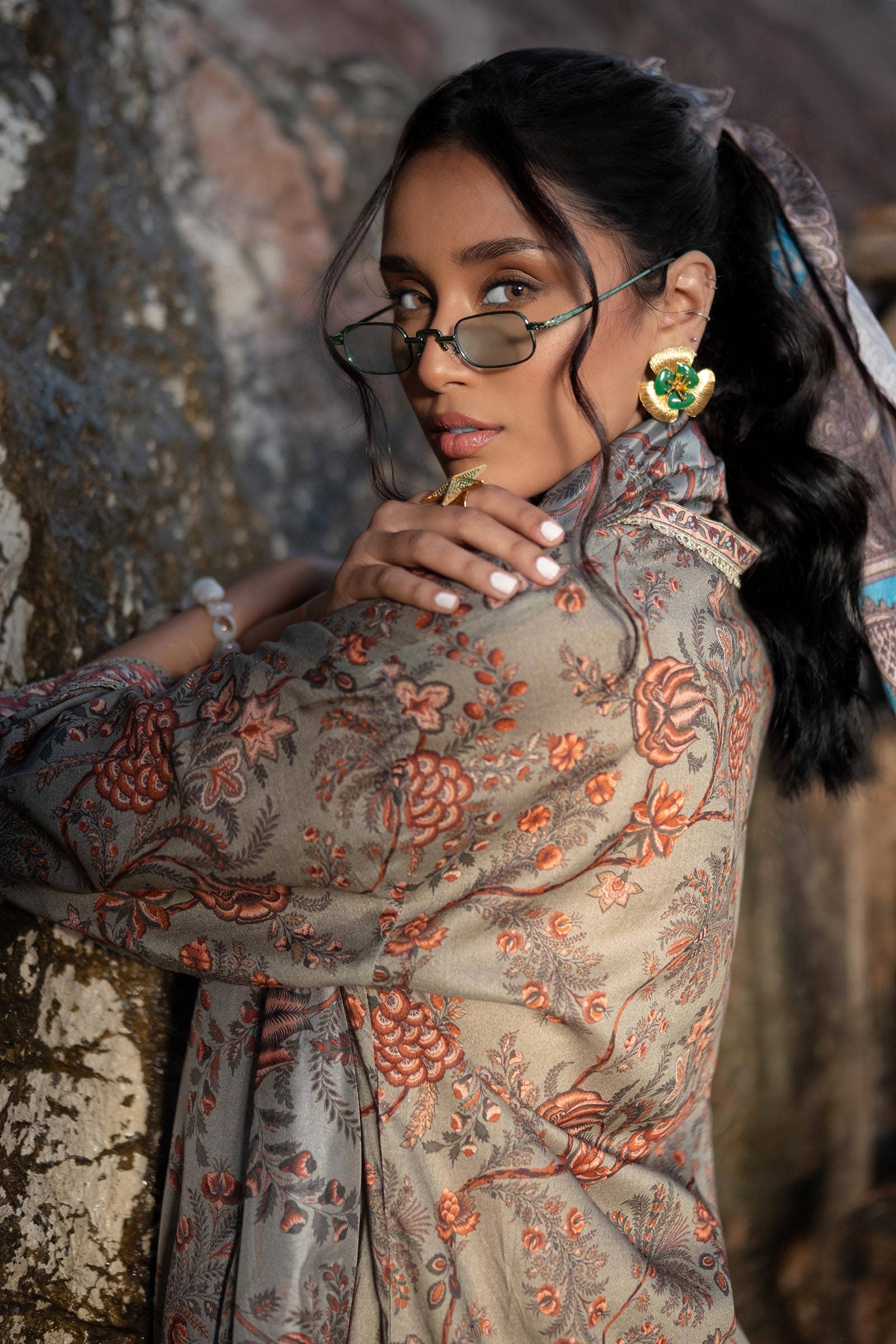 Sana Safinaz | Mahay Spring 24 | H241-016A-3CK - Ladies Clothes - Maria Faisal