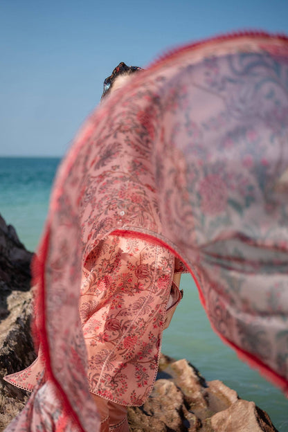 Sana Safinaz | Mahay Spring 24 | H241-016B-3CK - Ladies Clothes - Maria Faisal