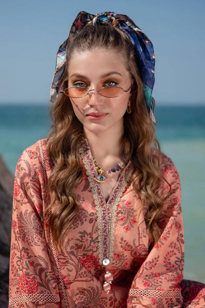 Sana Safinaz | Mahay Spring 24 | H241-016B-3CK - Ladies Clothes - Maria Faisal