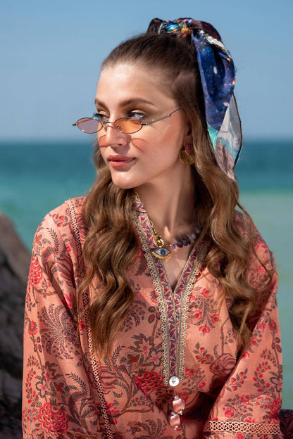 Sana Safinaz | Mahay Spring 24 | H241-016B-3CK - Ladies Clothes - Maria Faisal