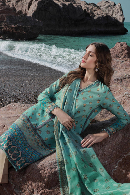 Sana Safinaz | Mahay Spring 24 | H241-017B-2BK - Ladies Clothes - Maria Faisal