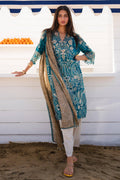 Sana Safinaz | Mahay Spring 24 | H241-018B-2BG - Ladies Clothes - Maria Faisal