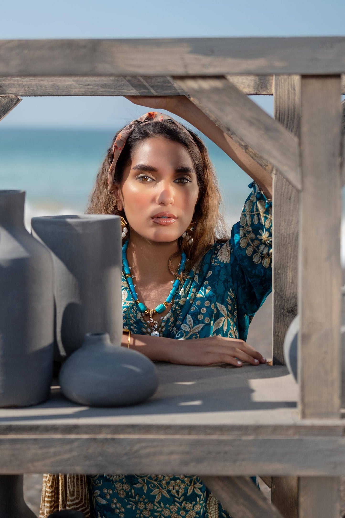 Sana Safinaz | Mahay Spring 24 | H241-018B-2BG - Ladies Clothes - Maria Faisal