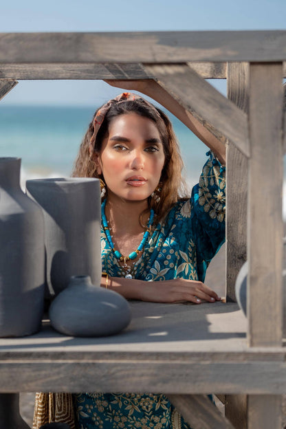 Sana Safinaz | Mahay Spring 24 | H241-018B-2BG - Ladies Clothes - Maria Faisal