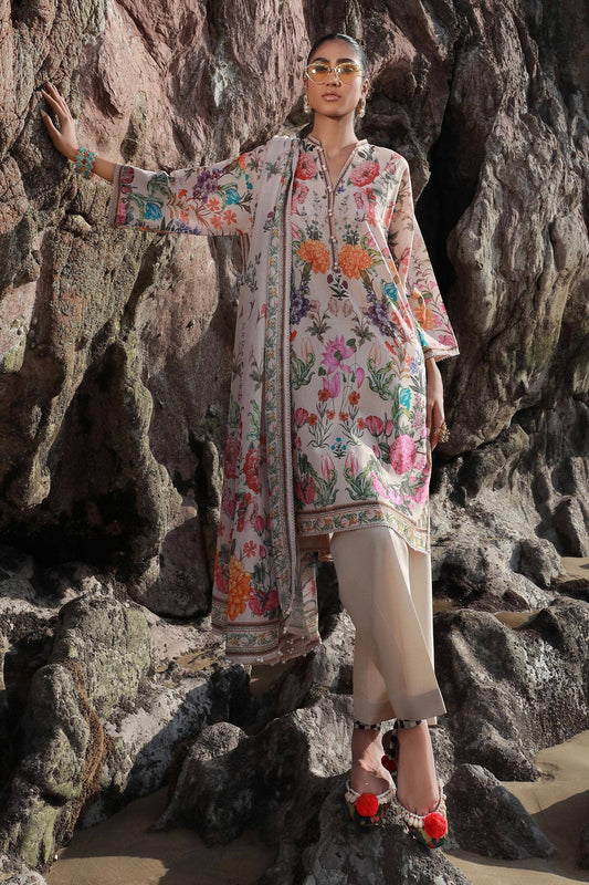 Sana Safinaz | Mahay Spring 24 | H241-019B-3CS - Ladies Clothes - Maria Faisal