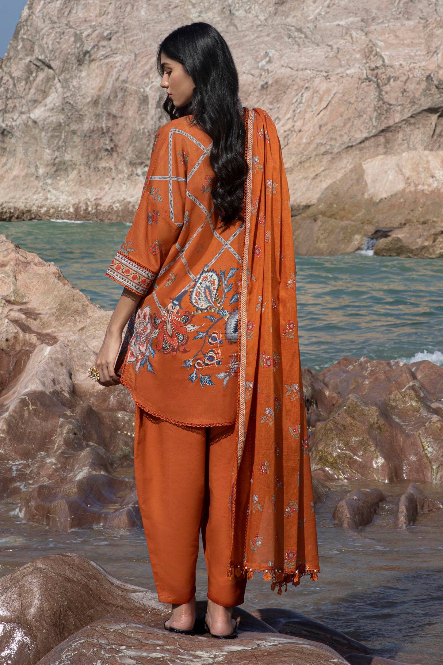 Sana Safinaz | Mahay Spring 24 | H241-020A-3CG - Ladies Clothes - Maria Faisal