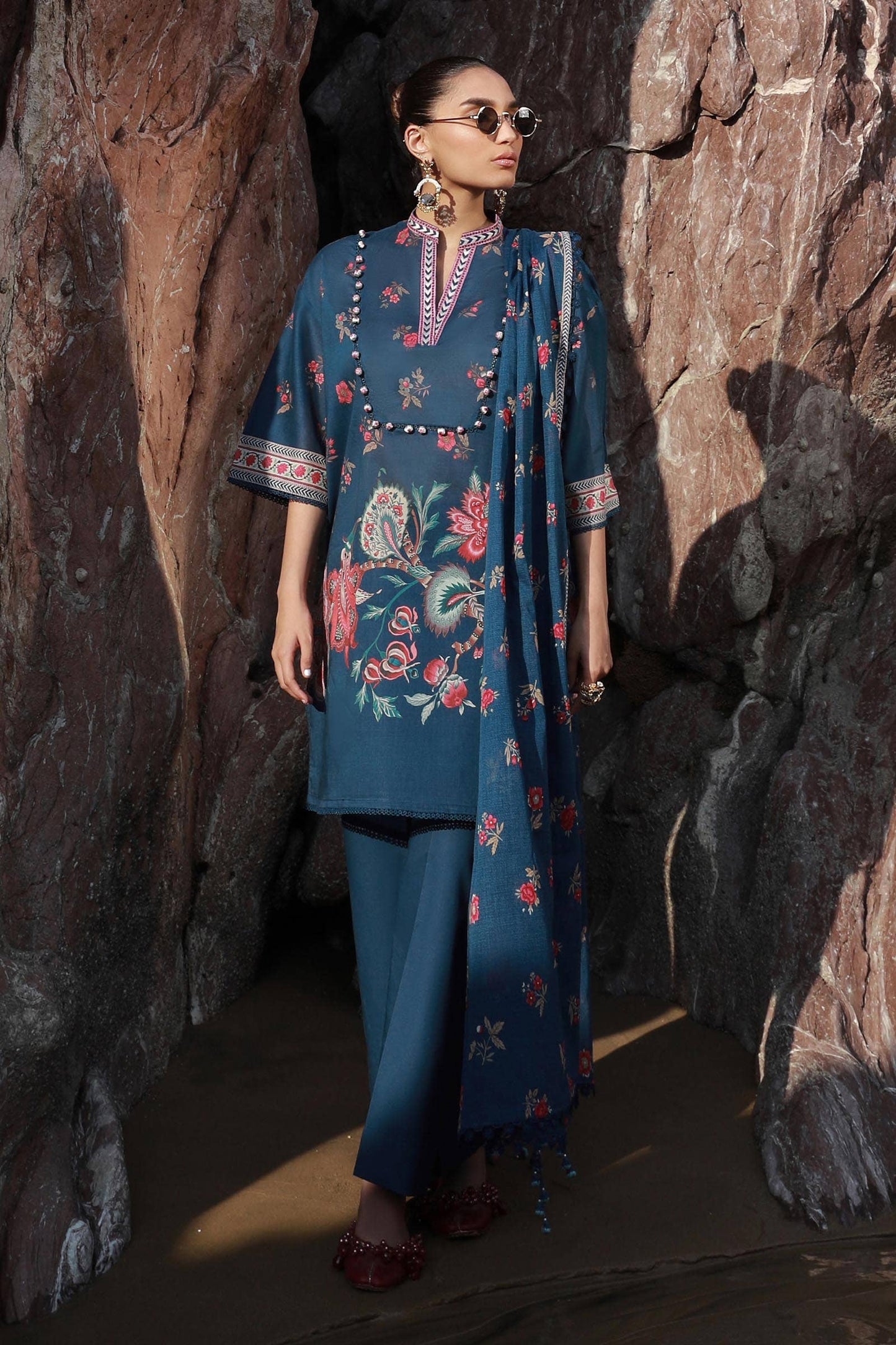 Sana Safinaz | Mahay Spring 24 | H241-020B-3CG - Ladies Clothes - Maria Faisal