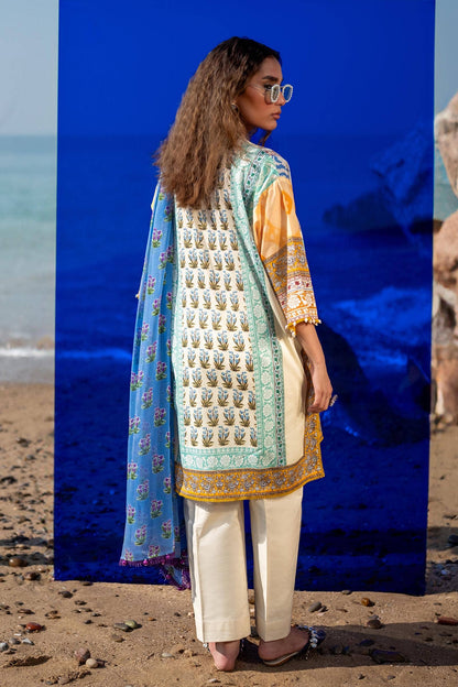 Sana Safinaz | Mahay Spring 24 | H241-003A-2BI - Ladies Clothes - Maria Faisal