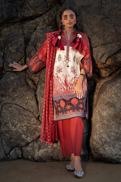 Sana Safinaz | Mahay Spring 24 | H241-021A-3DE - Ladies Clothes - Maria Faisal