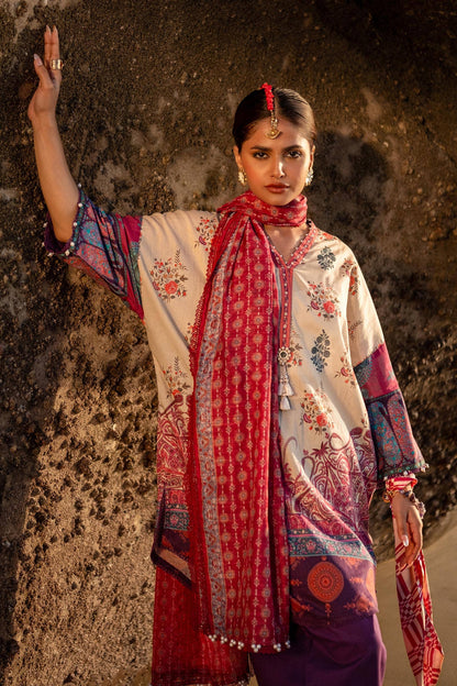 Sana Safinaz | Mahay Spring 24 | H241-021B-3DE - Ladies Clothes - Maria Faisal