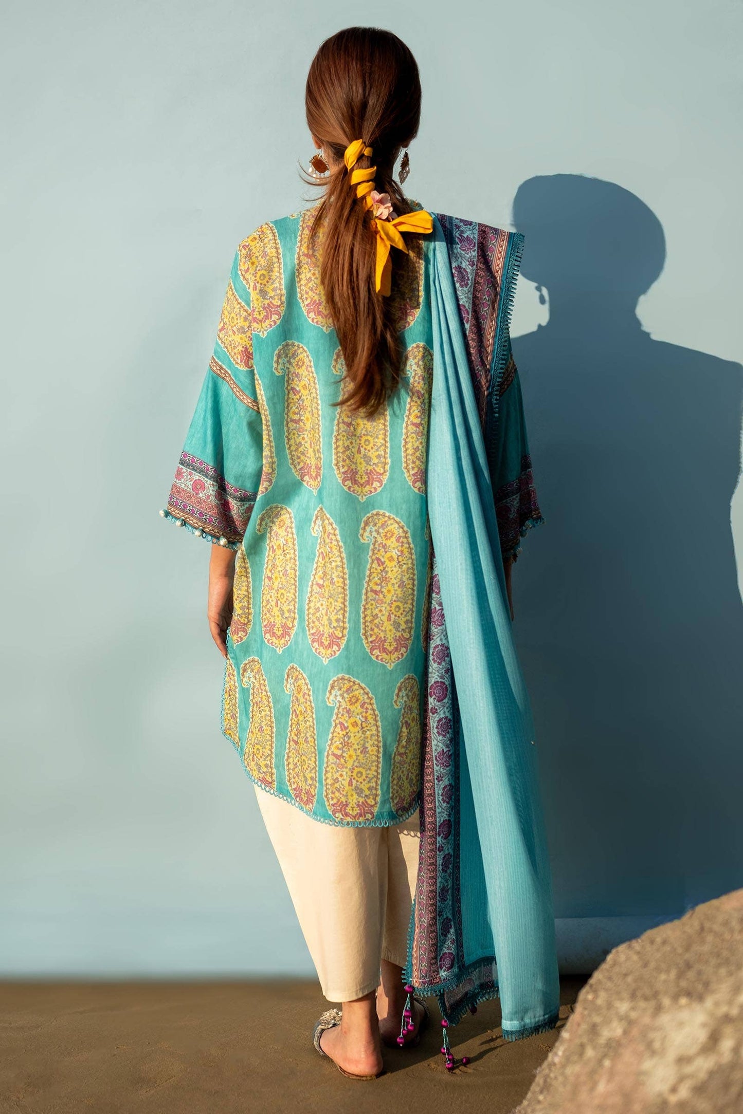 Sana Safinaz | Mahay Spring 24 | H241-022B-2BS - Ladies Clothes - Maria Faisal
