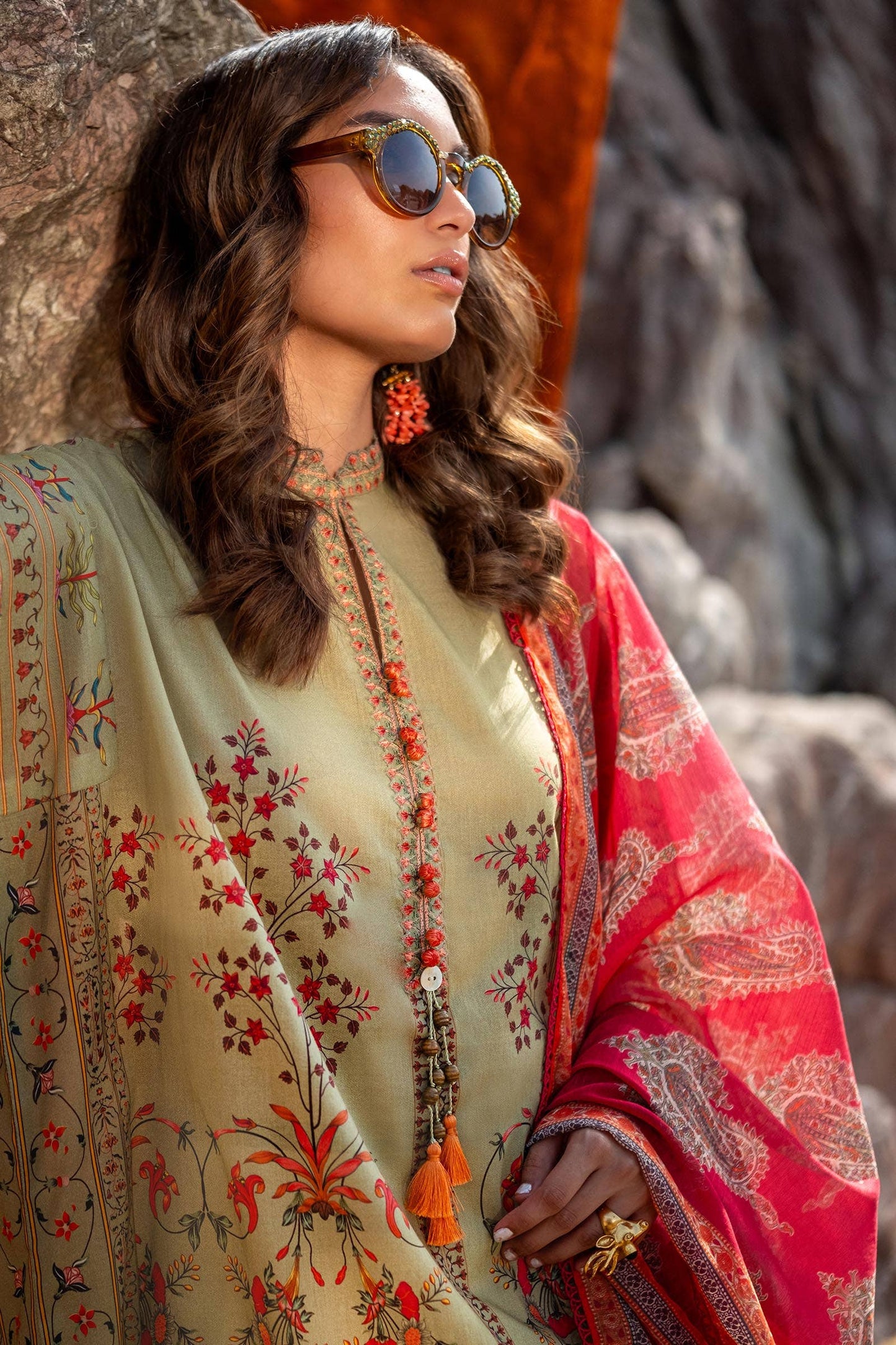 Sana Safinaz | Mahay Spring 24 | H241-023B-2DD - Ladies Clothes - Maria Faisal