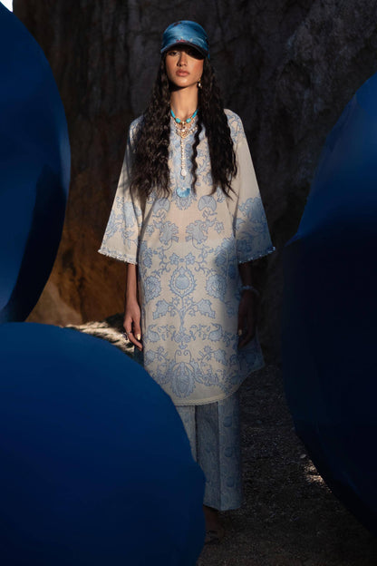 Sana Safinaz | Mahay Spring 24 | H241-025B-2AC - Ladies Clothes - Maria Faisal